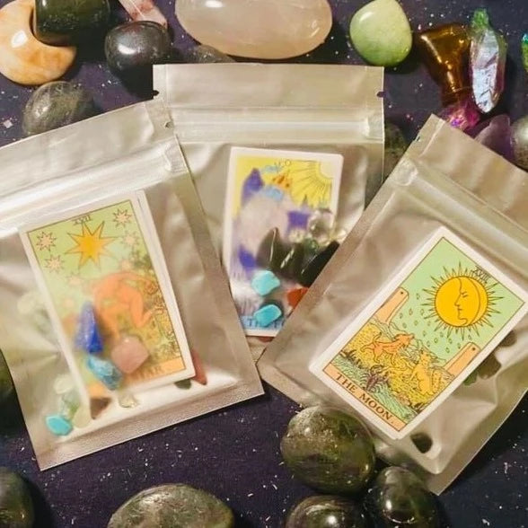 Wholesale :: Tarot Card Sticker Crystal Confetti Sample - Package Filler