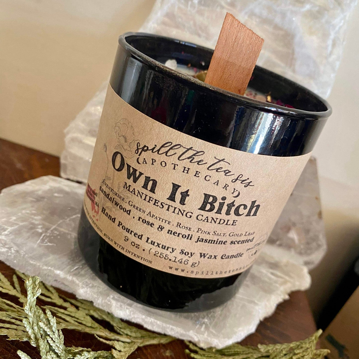 WHOLESALE :: Own It Bitch Black Jar Candle - 9oz