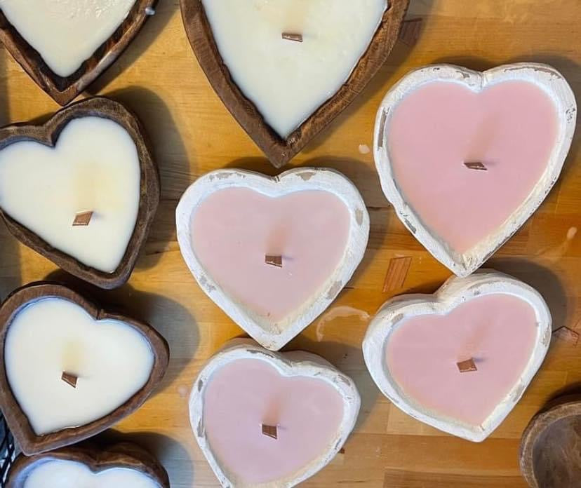 Wholesale :: Heart Dough Bowl Candles MOQ 6