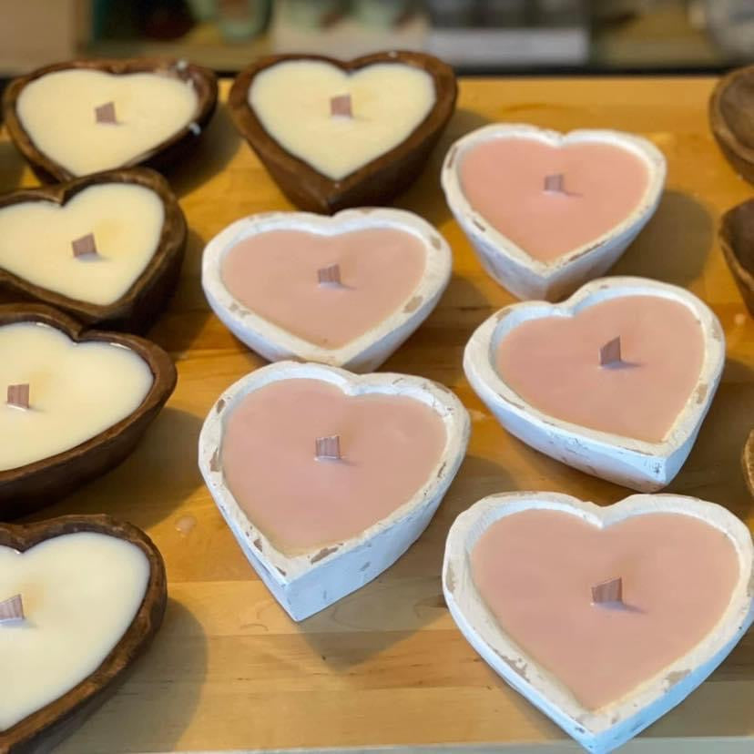 Wholesale :: Heart Dough Bowl Candles MOQ 6